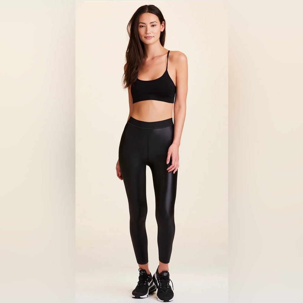 ALALA Primary Leggings in shiny black